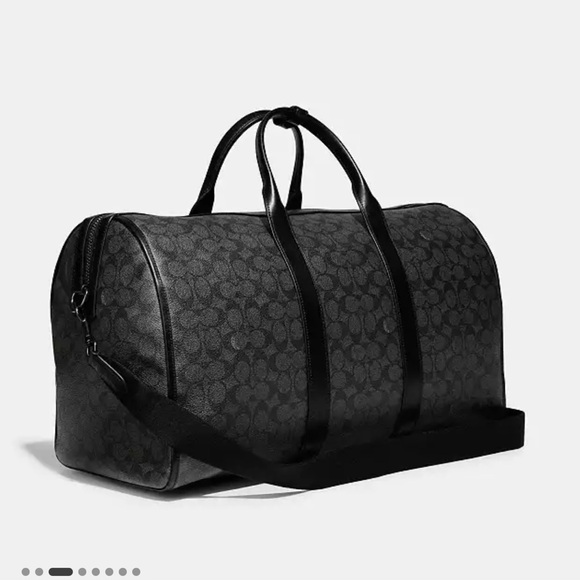 COACH Gotham Duffle Bag In Signature Canvas - Like New, Never Used - Picture 1 of 16
